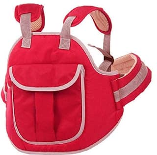 Red Baby Harness Belt – Lightweight Front Carry Baby Carrier for Toddlers