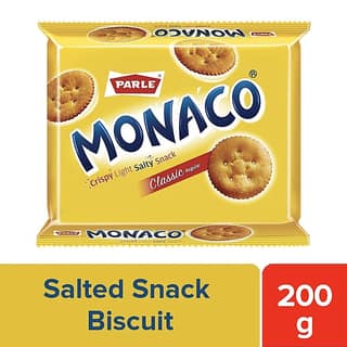 Parle Manaco Crispy Light Salty Snack Classic Regular, 250 G