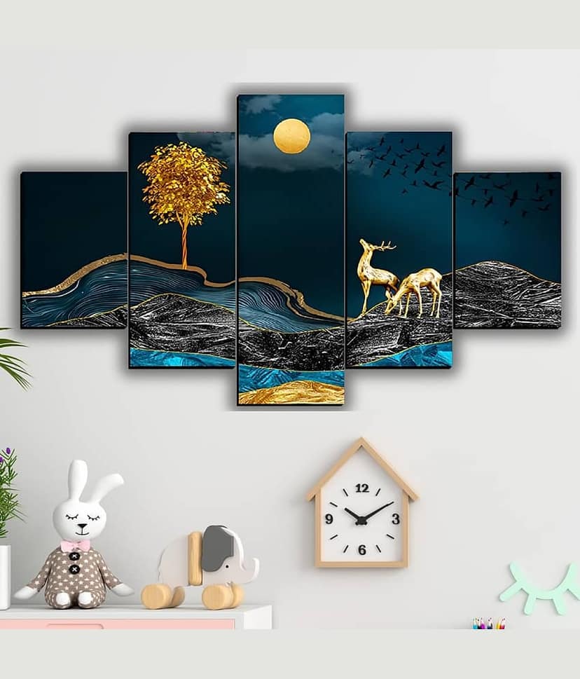 SNDArt Abstract Painting Without Frame