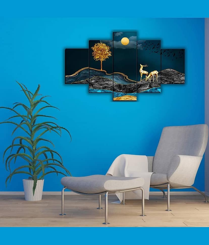 SNDArt Abstract Painting Without Frame view 2