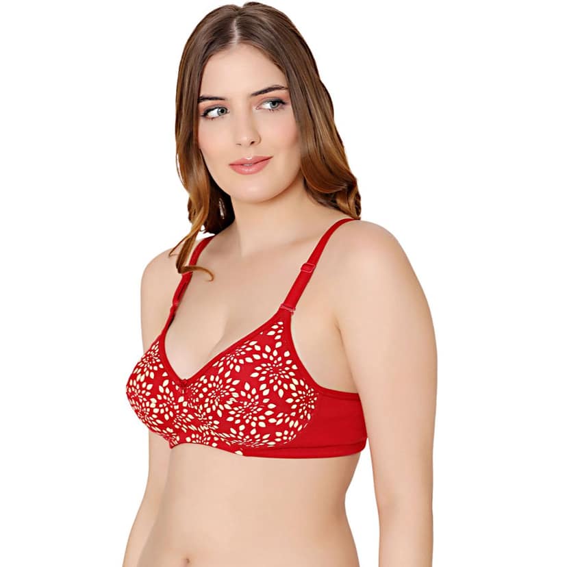 Bodycare cotton wirefree adjustable straps comfortable non padded Bra-1584CO view 2