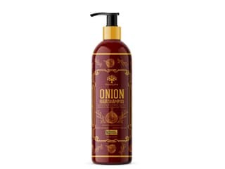Onion Hair Shampoo for Hair fall Control and Dandruff Control No parabens and Suplate 200ml