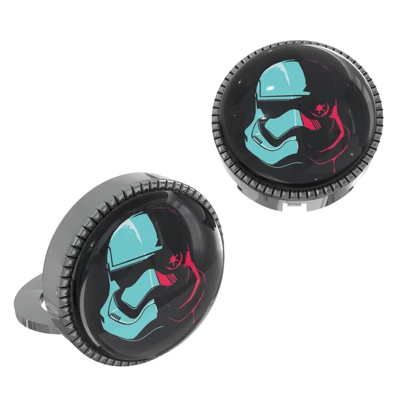 The Smart Buttons - Shirt Button Cover Cufflinks for Men - Stormtrooper Style view 8