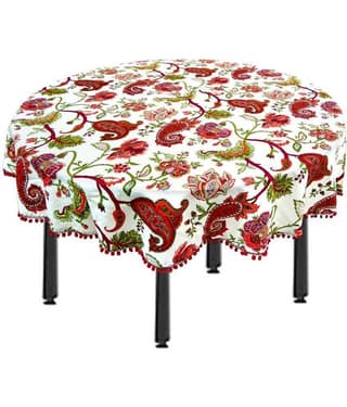 Miyan Bazaz Textiles 4 Seater Cotton Single Table Covers