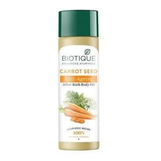 BIOTIQUE CARROT BODY OIL 120ML