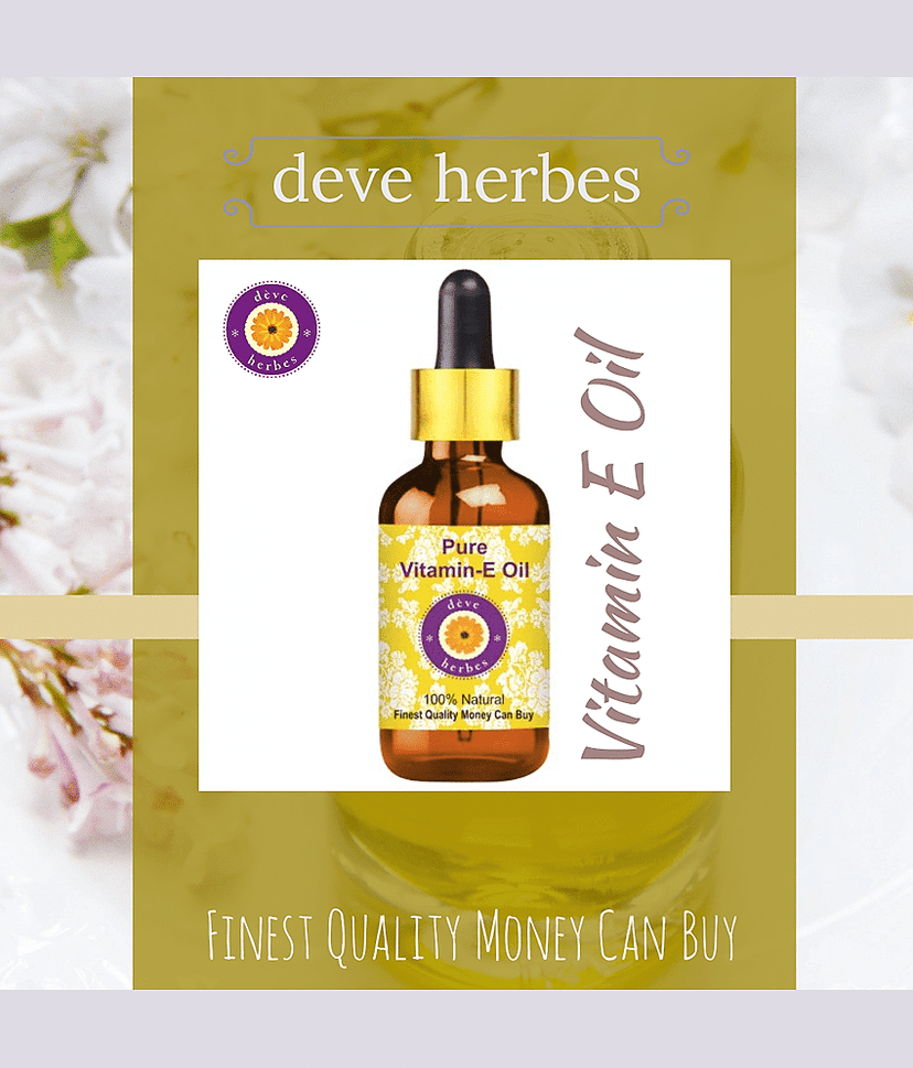 Deve Herbes Pure Vitamin E Carrier Oil 50 mL view 2