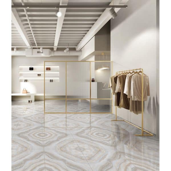 Orientbell Wall Tiles,Floor Tiles PGVT Sky Onyx Multi BM 4 Pcs