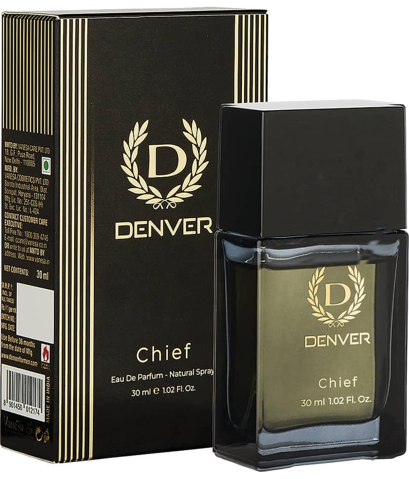 DENVER Chief Perfume Premium & Long Lasting Eau de Parfum For Men 30 ml Each (Pack of 2) view 2