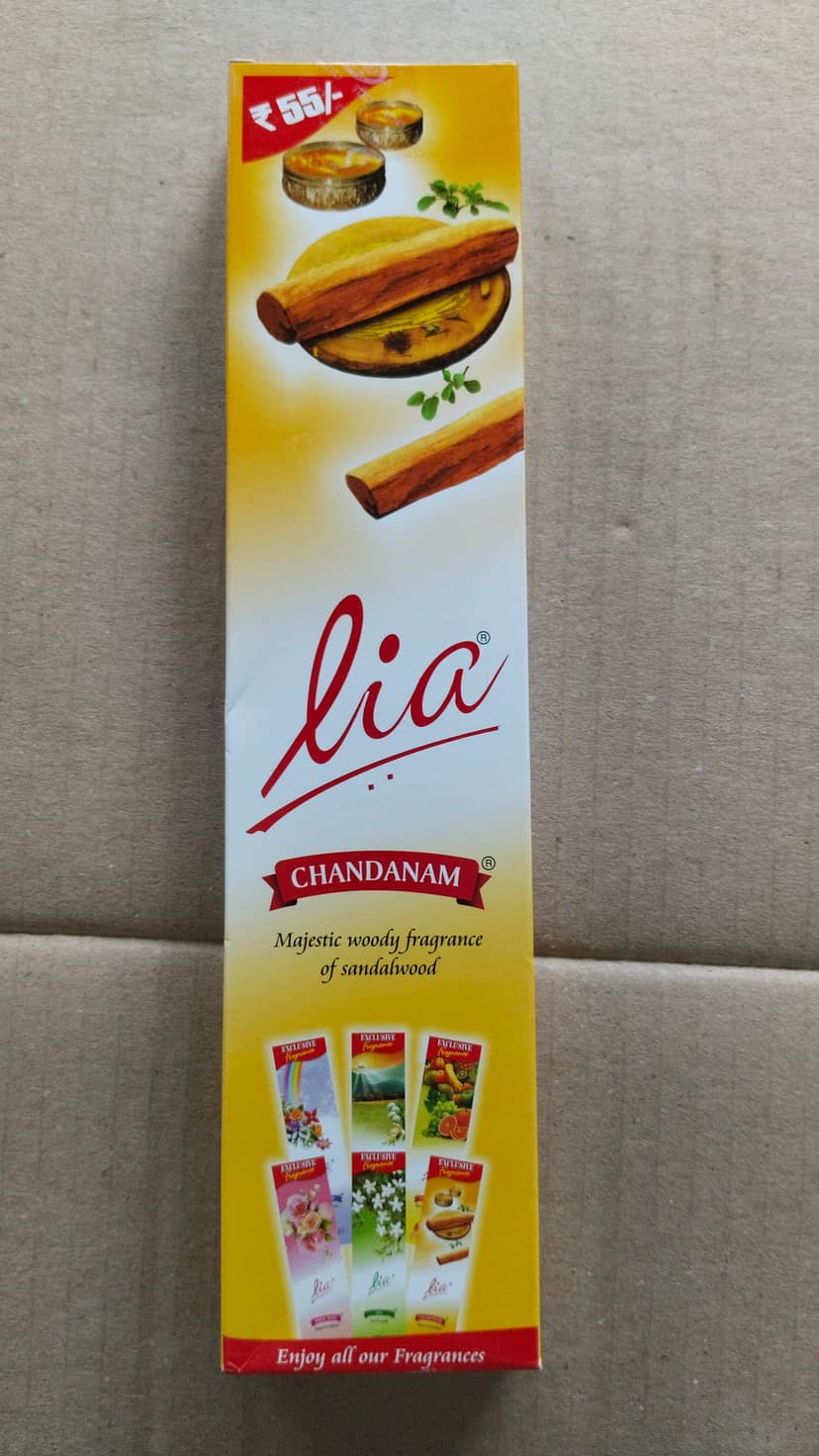 Lia chandanam majestic woody fragrance of sandalwood