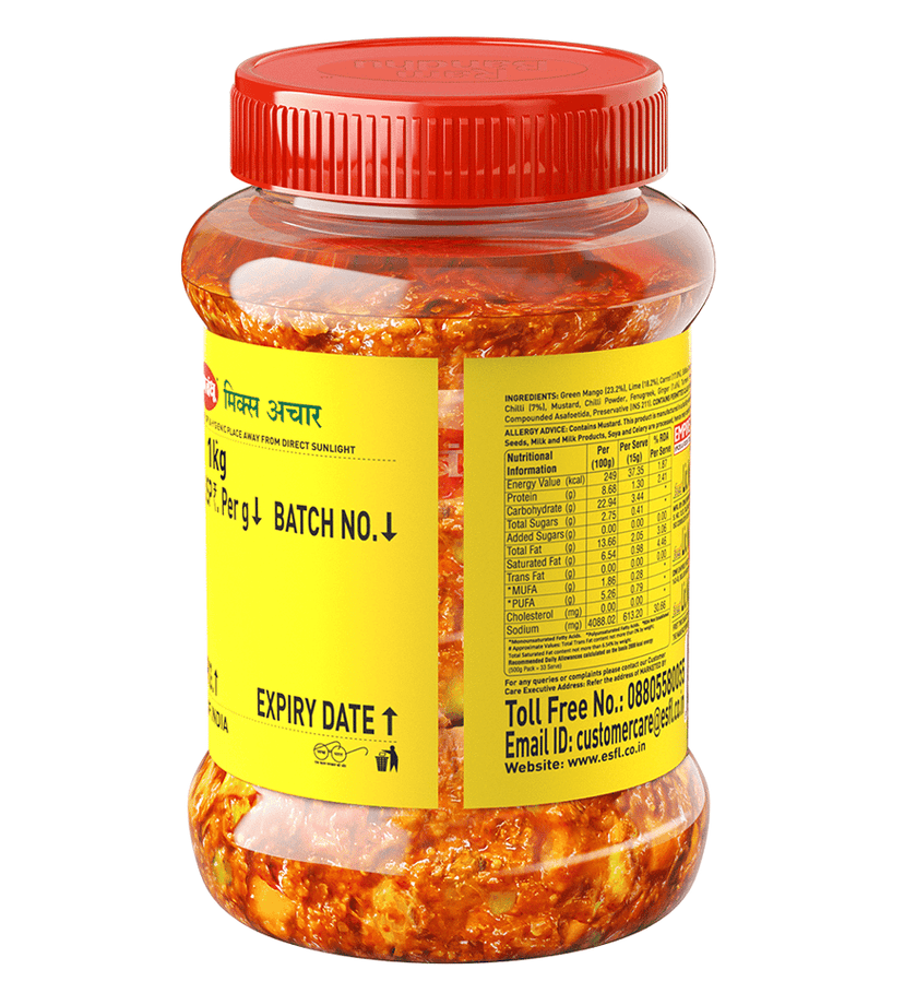 Ram Bandhu Mixed Pickle 350gm X 2 Pack view 2