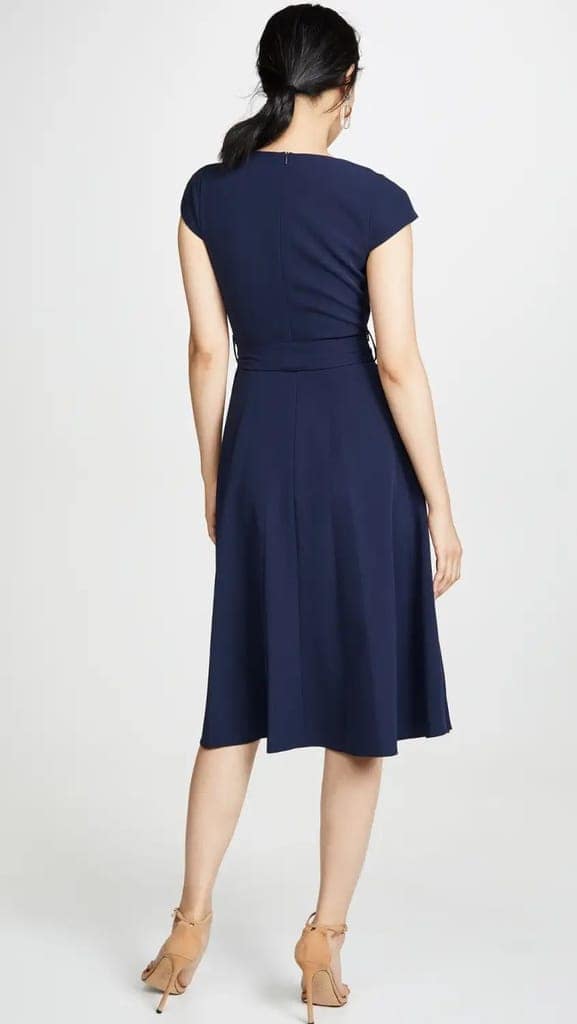 Elchic Timeless Versatile Thigh-High Slit Midi Dress view 2