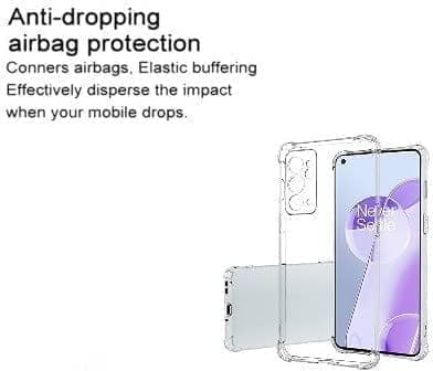 Faircost Back Cover for OnePlus 9RT 5G Shockproof (Silicon| Transparent) view 2