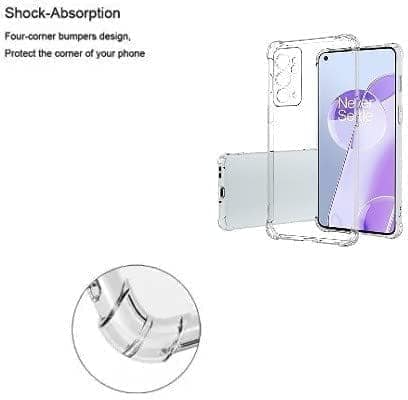 Faircost Back Cover for OnePlus 9RT 5G Shockproof (Silicon| Transparent) view 4