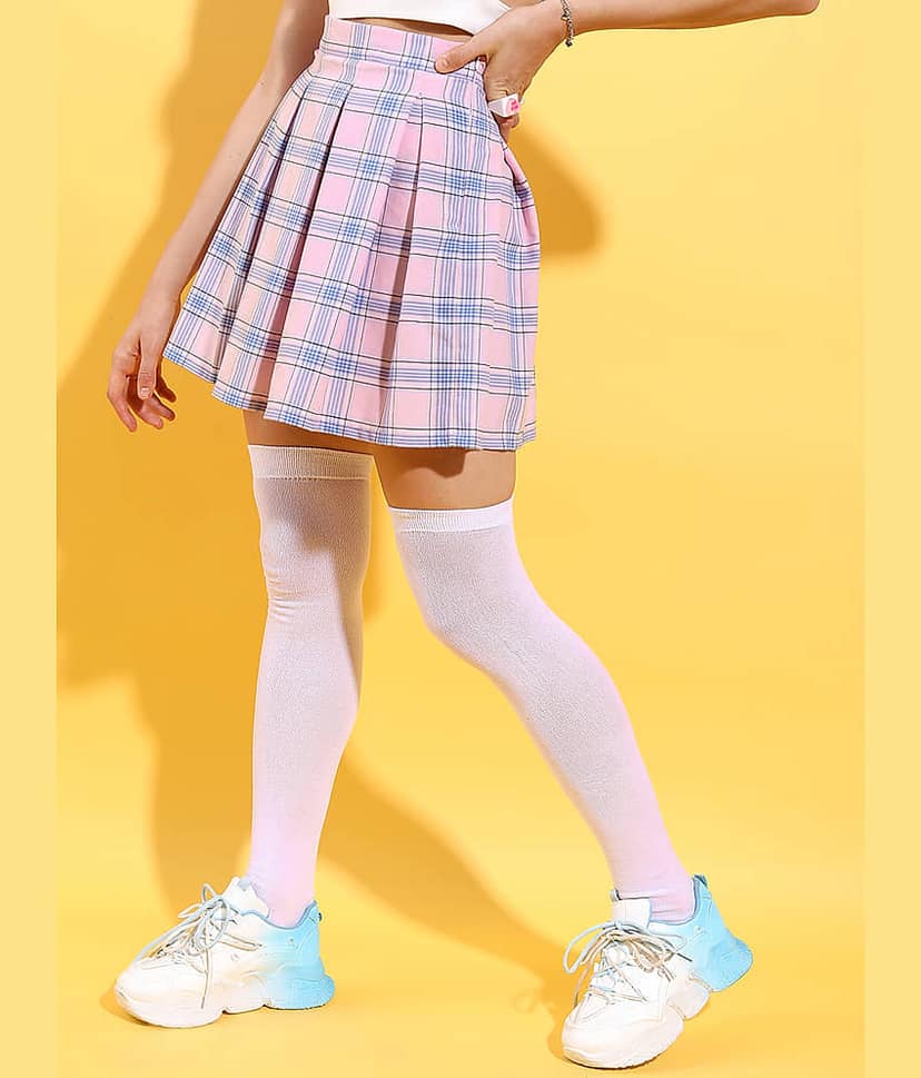 Tokyo Talkies Multicolor Polyester Women's Flared Skirt ( Pack of 1 ) view 6