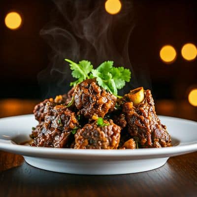 Special Black Pepper Mutton