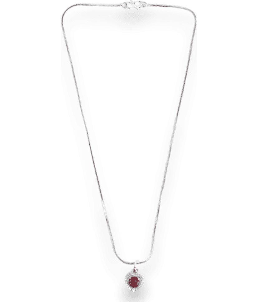 AKLINA Silver Pendant set ( Pack of 1 ) view 2