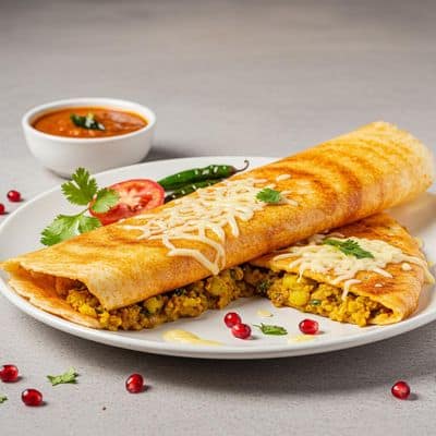 Cheese Masala Dosa