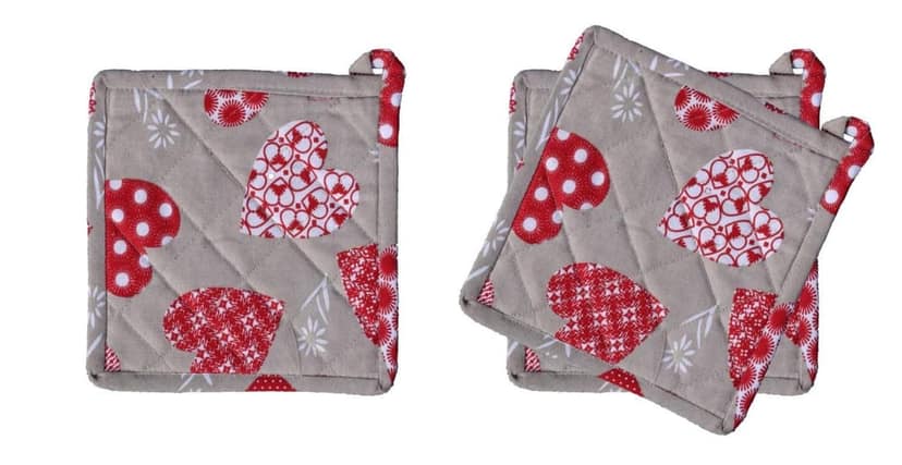 Airwill, 40x40 cm Pot Holders. Pack of 3 Pieces.