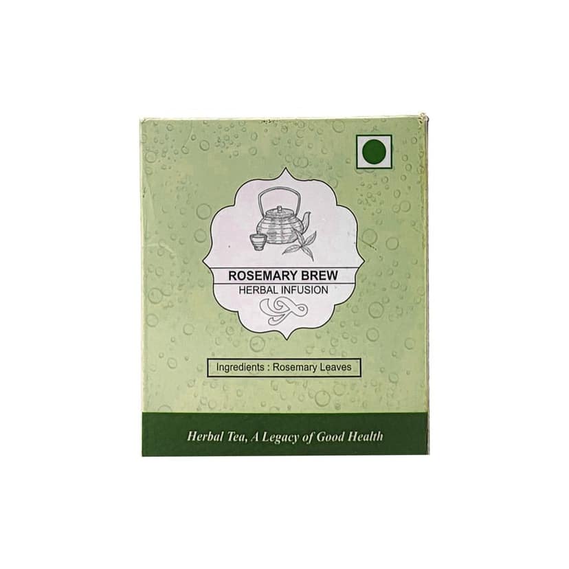 Rosemary green tea view 2