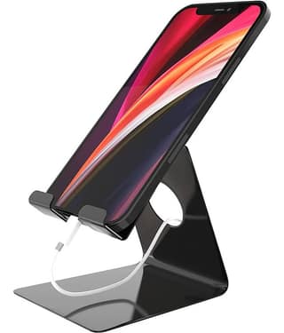 Elv Mobile Phone Mount Holder for Phones and Tablets - Black