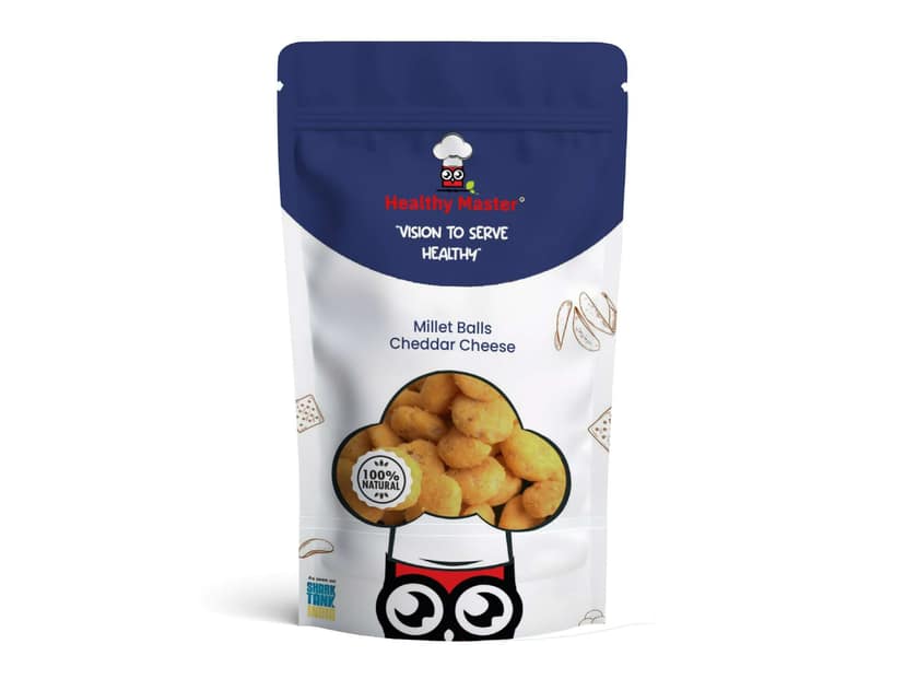 Healthy Master Millet Balls Cheddar Cheese - 300 Gram