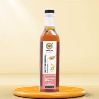 Wood Pressed White Sesame Oil