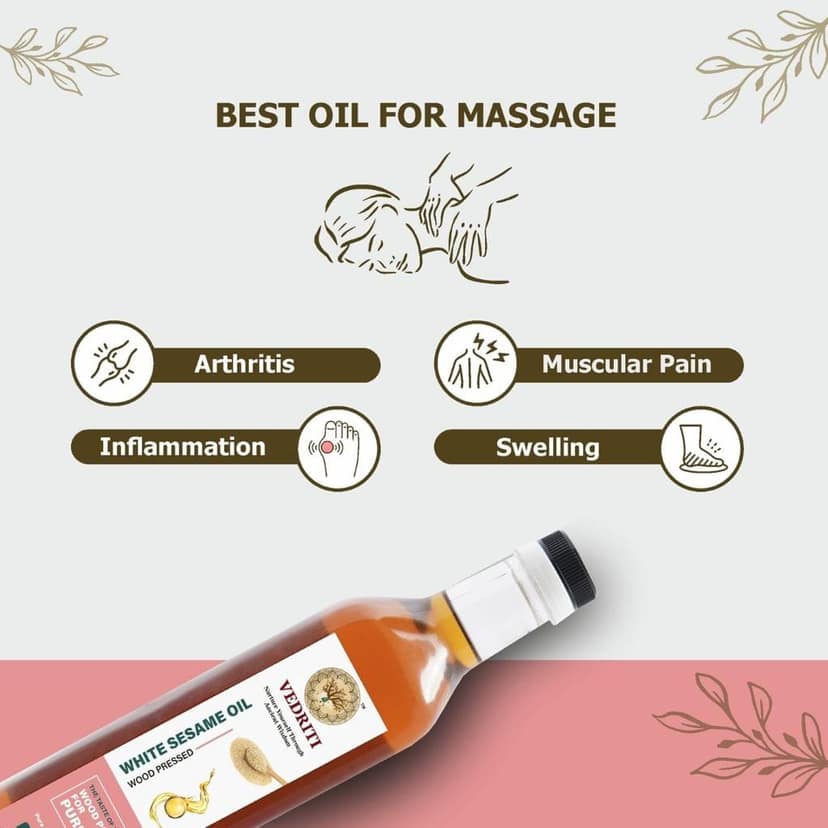 Wood Pressed White Sesame Oil view 9