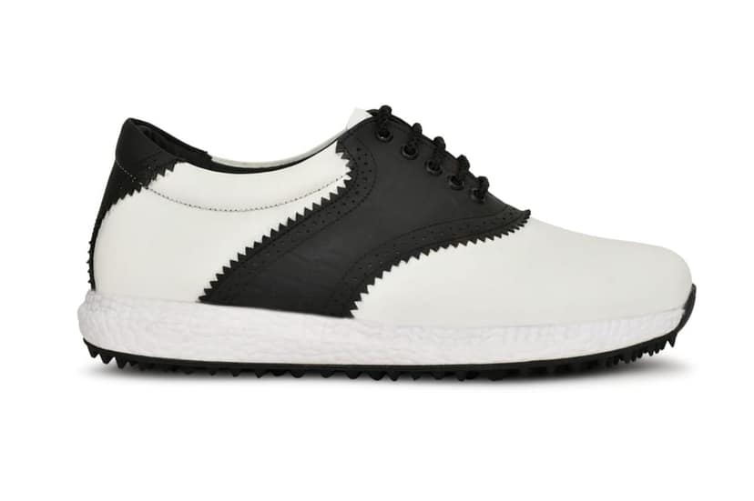 HITCARO Men's Proffessional Leather Golf Shoes | Lace-Up | Waterproof | Comfortable | Breathable view 3