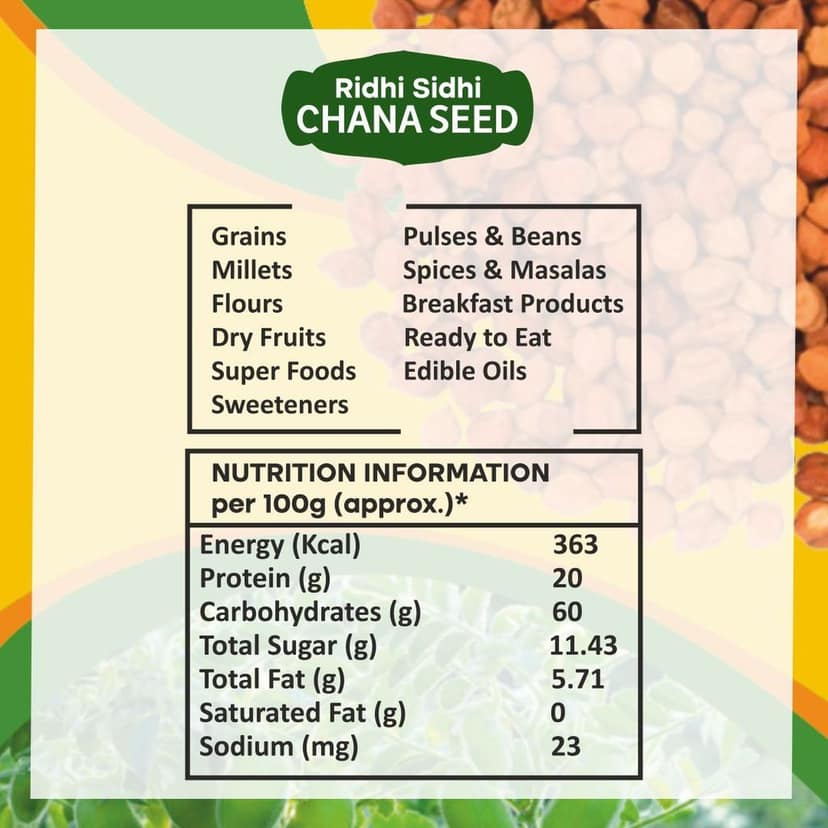 Black Chana, 1kg view 3
