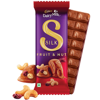 Cadbury Dairy Milk Silk Fruit & Nut Chocolate Bar, 137 g