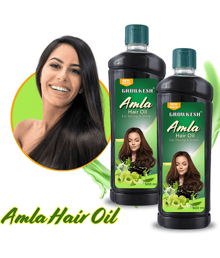 Growkesh Damage & Repair Amla Oil 500 ml ( Pack of 2 )