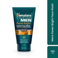 Himalaya Men Power Glow Licorice Face Wash, 100Ml