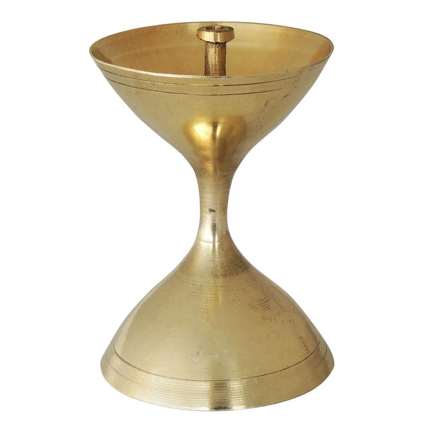 Brass Akhand Deepak No. 9 (ZMAS193 I) view 2