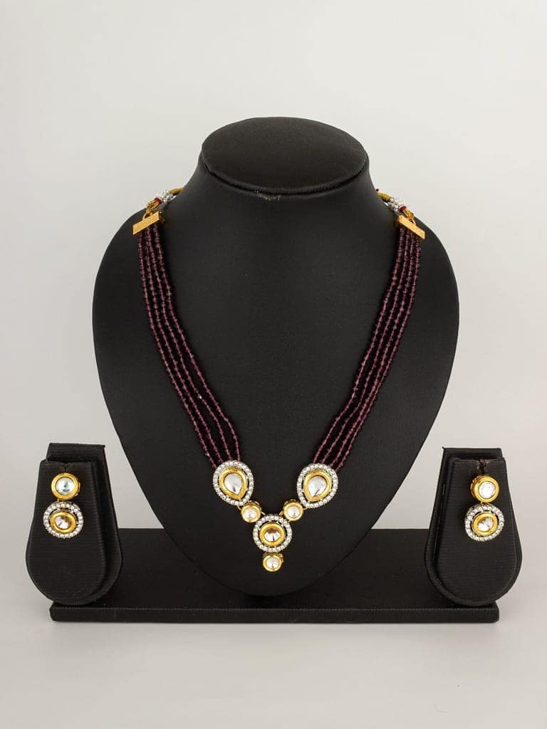 Morison Golden Glow Necklace Set Radiance That Speaks Volumes view 3