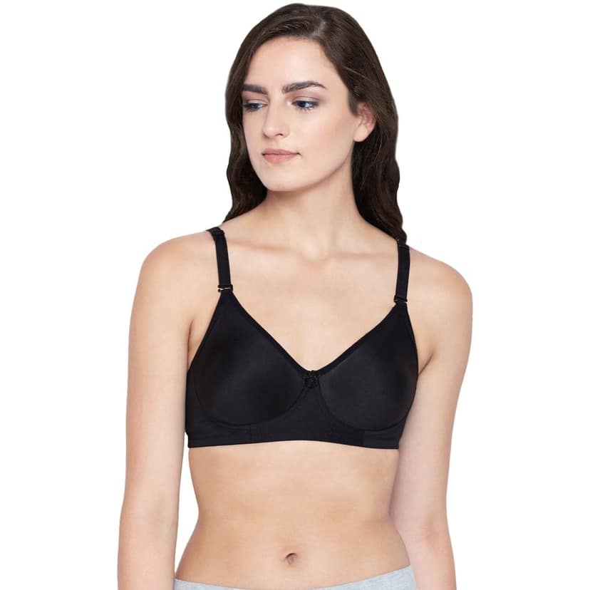 Bodycare Polycotton Non Padded Non wired Seamless cup bra-Pack of 3 view 2