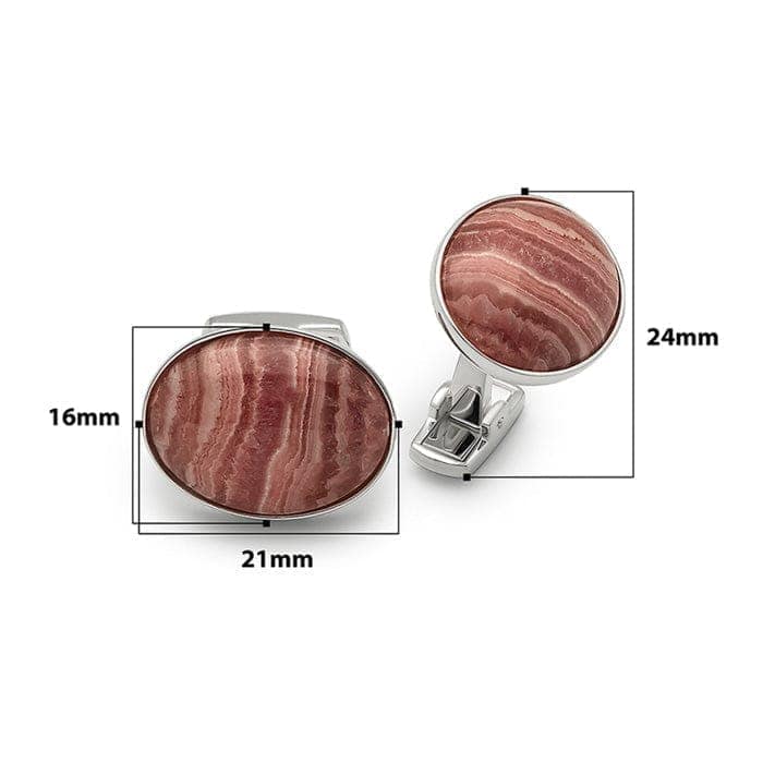 Silver Brown Crystal Limited Edition Cufflinks view 3