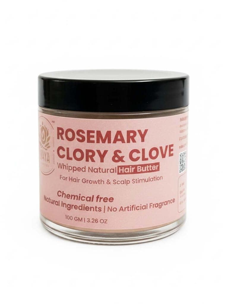 Kaaya Natural Hibiscus & Curry Leaves Whipped Natural Hair Butter – 100gm view 6