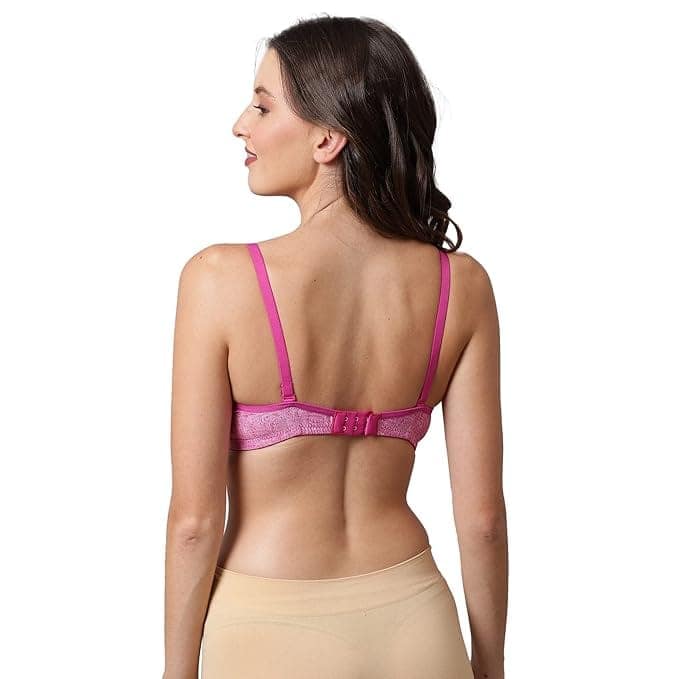 Be-wild Full coverage non wired casual t-shirt Padded bra for women and girls/ladies/everyday/fancy/adjustable/regular/cotton/seamless bra view 3