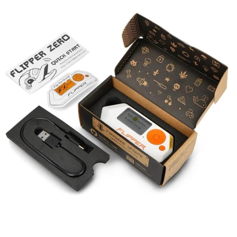 Flipper Zero Portable Multi-tool Device for Cybersecurity, RFID, NFC & Sub-GHz