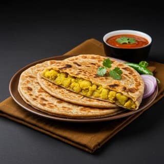 Aaloo Stuffed Paratha