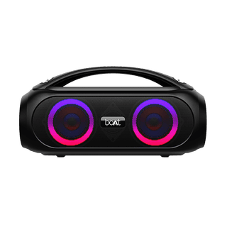 Party Pal 53 | Wireless Bluetooth Speaker with 20W RMS Stereo Sound, RGB LEDs, 4.5 Hrs Playback, USB, FM, AUX, BT