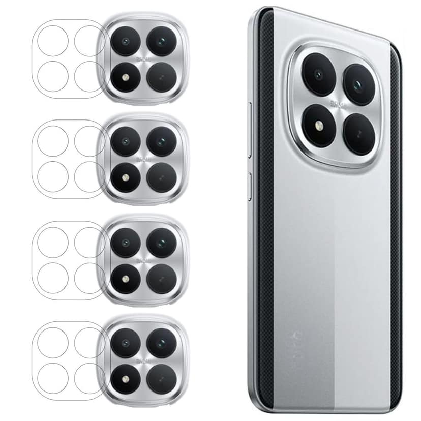 ISAAK Back Camera Lens Protector compatible for POCO M8 Pro 5G (Pack of 4)