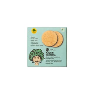 Tiny Ajwain Khakhra, 10 Pcs