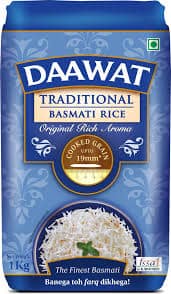 DAAWAT TRADITIONAL BASMATI 1KG