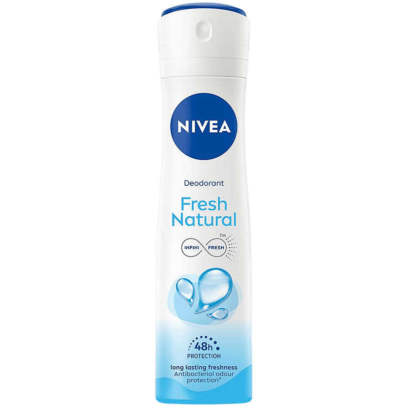 Nivea Fresh Natural Women Deodorant - Long Lasting Freshness & 48H Protection, 150 Ml view 2