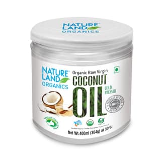 Natureland Organics Coconut Oil 400 ml