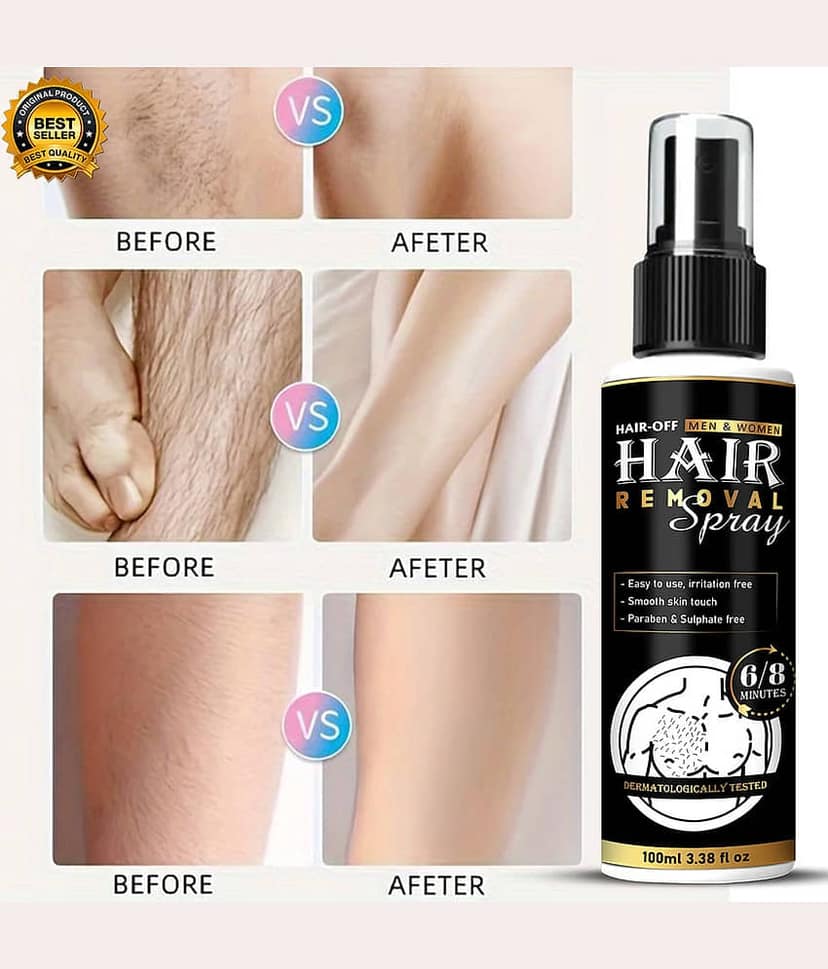 Kojic Natural Hair Removal Spray for Men & Women 100 ( Pack of 1 ) view 2