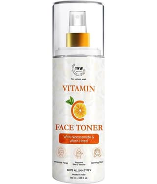 TNW - The Natural Wash Vitamin C Toner With Niacinamide & Witch Hazel Improves Skin Texture, 100Ml