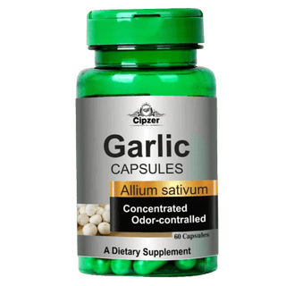 Cipzer Garlic SoftGel (60 Capsules): Pure Garlic Power for Holistic Wellness