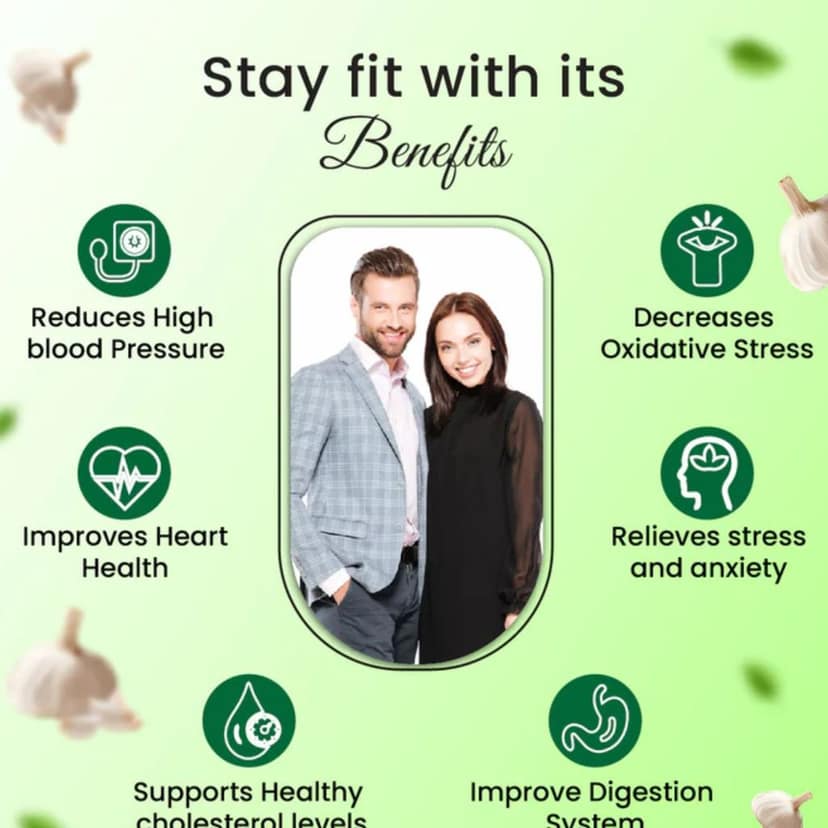 Cipzer Garlic SoftGel (60 Capsules): Pure Garlic Power for Holistic Wellness view 2
